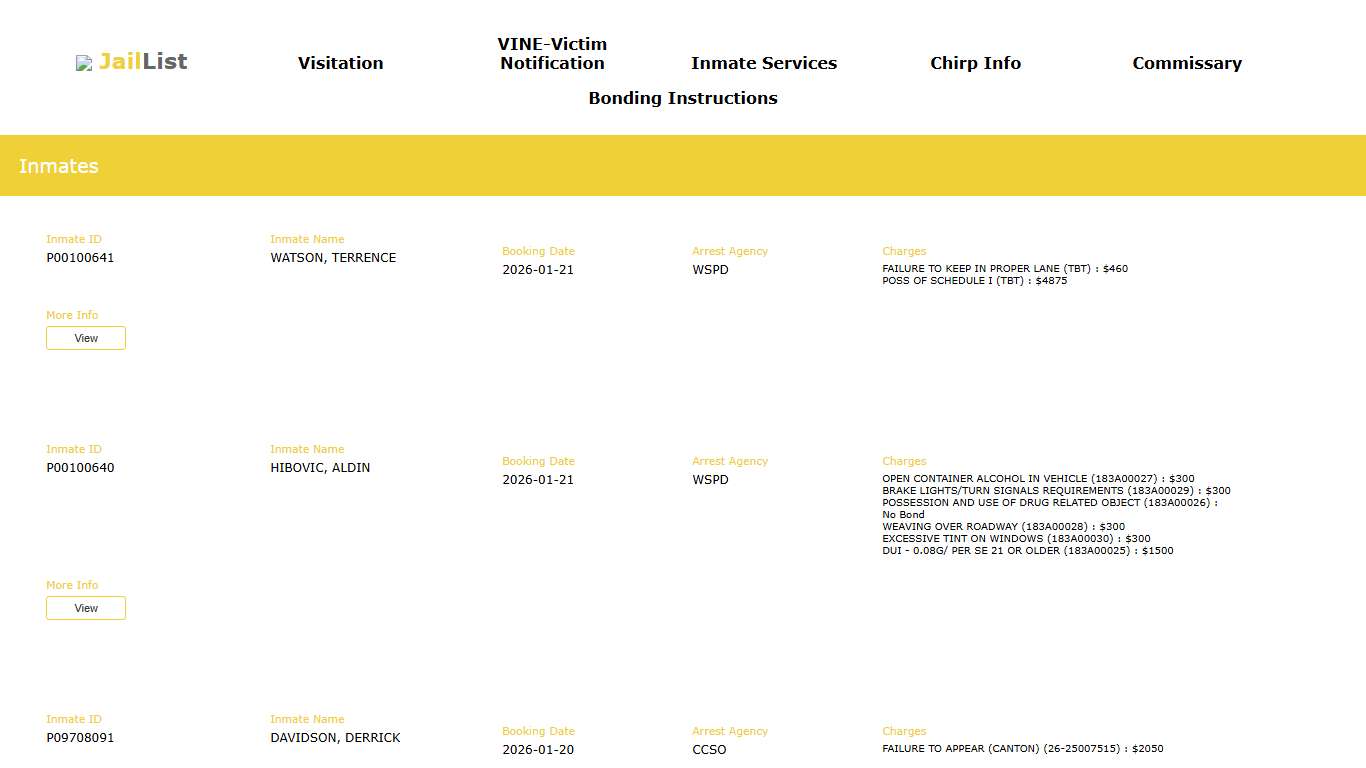 Cherokee County | Inmate Search